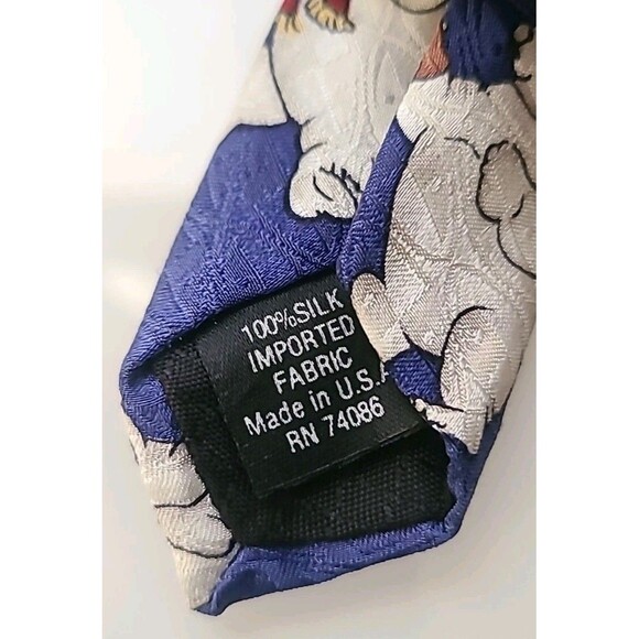 Vintage Coca-Cola Necktie Polar Bears 100% Silk 4 Inch Wide Work, Y2K - Picture 4 of 6